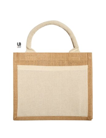  Τσάντα αγοράς με τσέπη 26 x 22 + 14εκ. (Darwin)